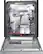 Alt View 1. Samsung - Linear Wash 24" Top Control Tall Tub Built-In Dishwasher.