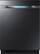 Front. Samsung - Samsung-Linear Wash 24" Top Control Fingerprint Resistant Tall Tub Built-In Dishwasher-Black Stainless Steel.