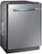 Angle Zoom. Samsung - Linear Wash 24" Top Control Tall Tub Built-In Dishwasher - Stainless steel.