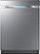Front Zoom. Samsung - Linear Wash 24" Top Control Tall Tub Built-In Dishwasher - Stainless steel.