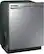 Angle. Samsung - 24" Top Control Tall Tub Built-In Dishwasher - Stainless Steel.
