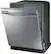 Alt View 11. Samsung - 24" Top Control Tall Tub Built-In Dishwasher - Stainless Steel.