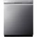 Front Zoom. LG - SIGNATURE 24" Top Control Smart Wi-Fi Enabled Dishwasher with QuadWash and Steel Tub with Light - Textured steel.