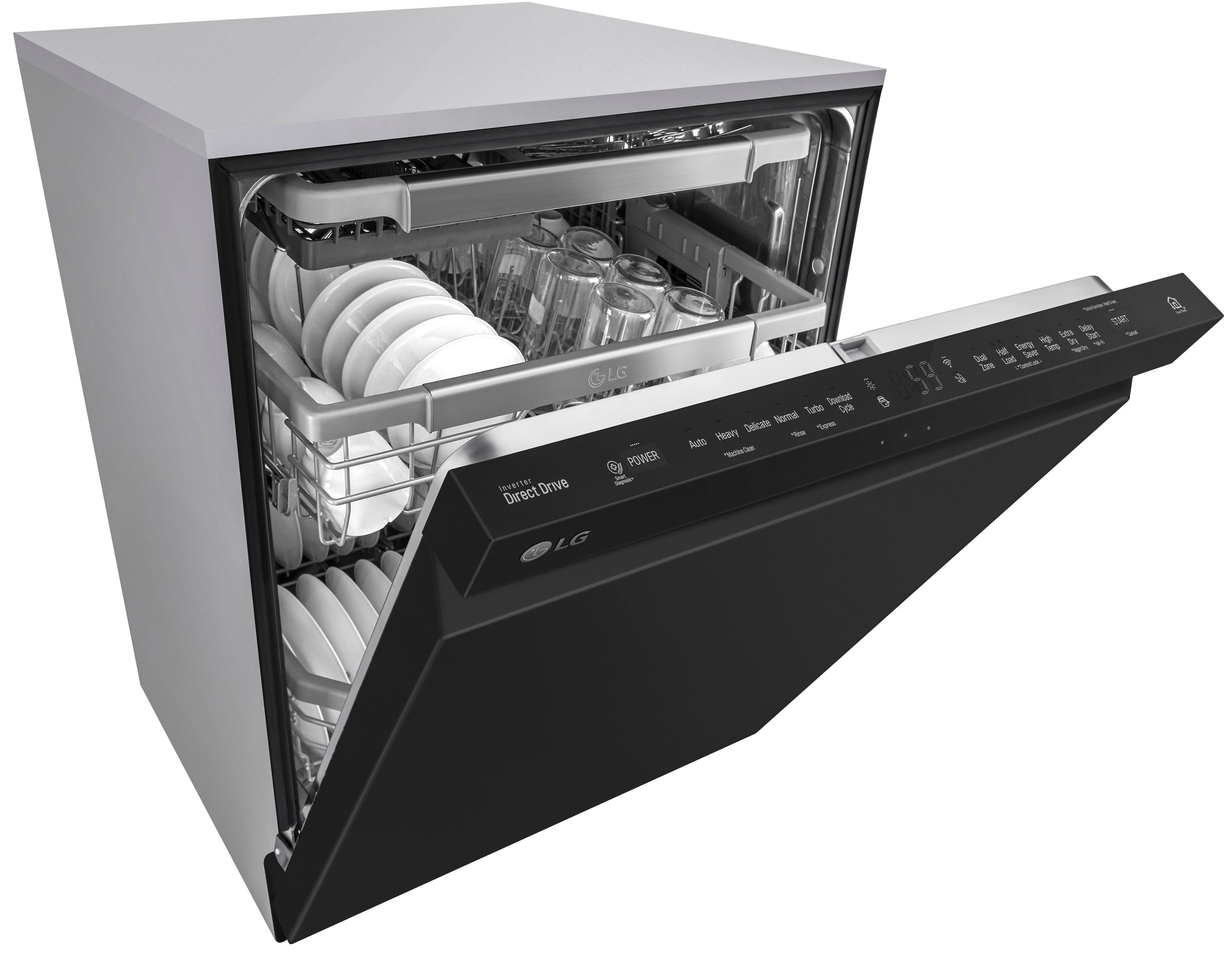 Customer Reviews LG 24" Top Control Smart WiFi Enabled Dishwasher