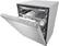 Alt View 12. LG - 24" Top Control Smart Wi-Fi Enabled Dishwasher with QuadWash and Stainless Steel Tub - Stainless steel.
