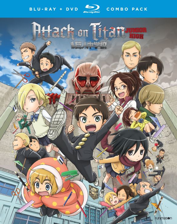  Attack on Titan: Junior High - The Complete Series [Blu-ray]