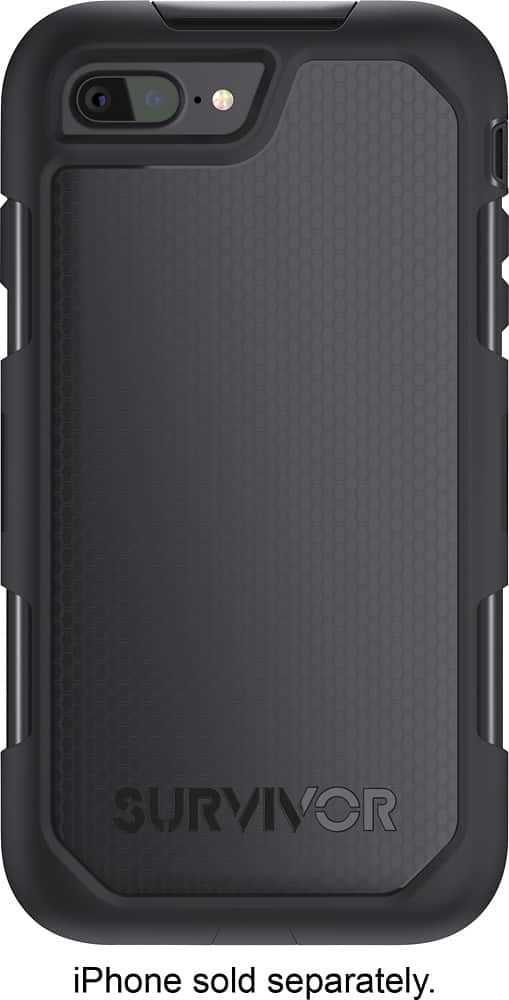 survivor extreme case for apple iphone 8 plus - black