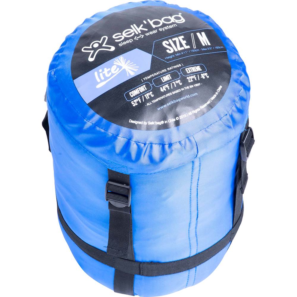 Best Buy: Selk'bag 5g Lite Sleeping Bag Size L Seaport Blue SBLT5SBL