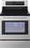 Front. LG - 6.3 Cu. Ft. Freestanding Electric Convection Range - Stainless Steel.