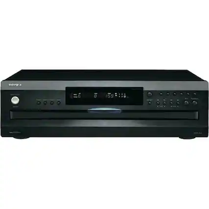 Front. Integra - 6-Disc CD Changer - Black.