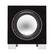 Alt View 12. REL - Serie S 12" Powered Subwoofer - Piano Black Lacquer.