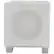 Front. REL - T/I-Series 10" 300W Powered Wireless Subwoofer - High-gloss white.