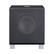 Front. REL - T/I-Series 10" 300W Powered Wireless Subwoofer - High-gloss black.