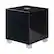 Alt View 11. REL - T/I-Series 8" Powered Subwoofer - High-Gloss Black.