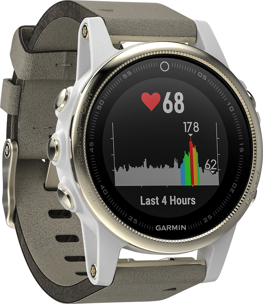 Customer Reviews: Garmin fēnix® 5S Sapphire Smartwatch 42mm Fiber ...