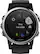 Front. Garmin - fēnix® 5S Smartwatch 42mm Fiber-Reinforced Polymer - Silver with Black Band.