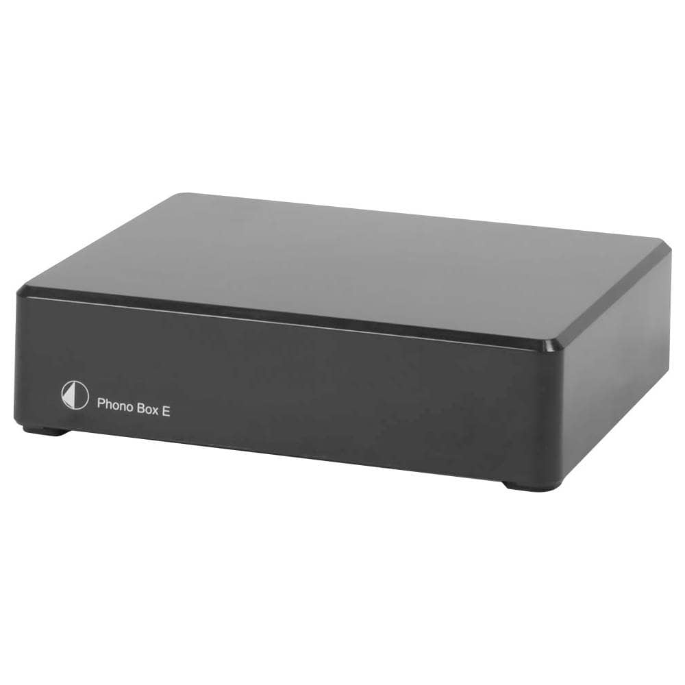 Pro-Ject - Phono Box E Preamplifier - Black - Front_Zoom