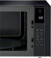 Alt View Zoom 11. LG - NeoChef 1.5 Cu. Ft. Mid-Size Microwave - Black stainless steel.