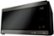 Alt View Zoom 38. LG - NeoChef 1.5 Cu. Ft. Mid-Size Microwave - Black stainless steel.