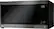 Left. LG - NeoChef 1.5 Cu. Ft. Countertop Microwave with Sensor Cooking and EasyClean - Black Stainless Steel.