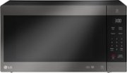 LG - 2.0 Cu. Ft. Family-Size Microwave - PrintProof Black stainless steel