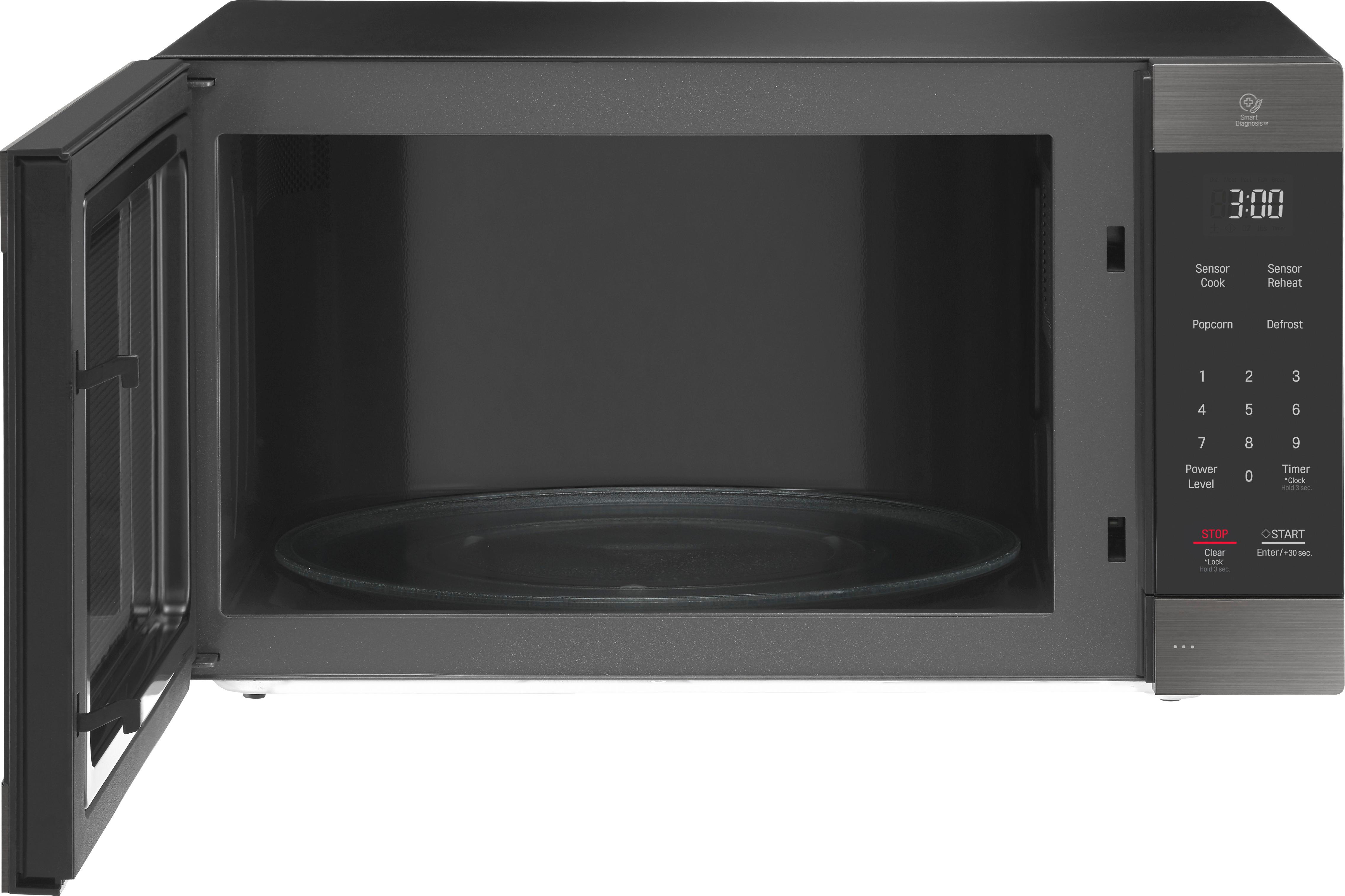 LG LMC1575BD: Black Stainless Steel Series 1.5 cu. ft. NeoChef™ Countertop  Microwave with Smart Inverter and EasyClean®