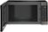 Alt View Zoom 12. LG - NeoChef 2.0 Cu. Ft. Countertop Microwave with Smart Inverter and EasyClean - Black stainless steel.