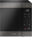 Alt View Zoom 1. LG - NeoChef 2.0 Cu. Ft. Countertop Microwave with Smart Inverter and EasyClean - Black stainless steel.