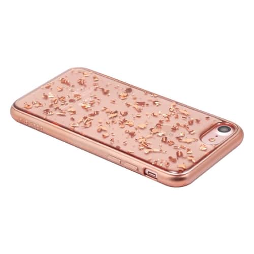 Prodigee - Scene Treasure Case for Apple® iPhone® 7 - Rose gold - Larger Front
