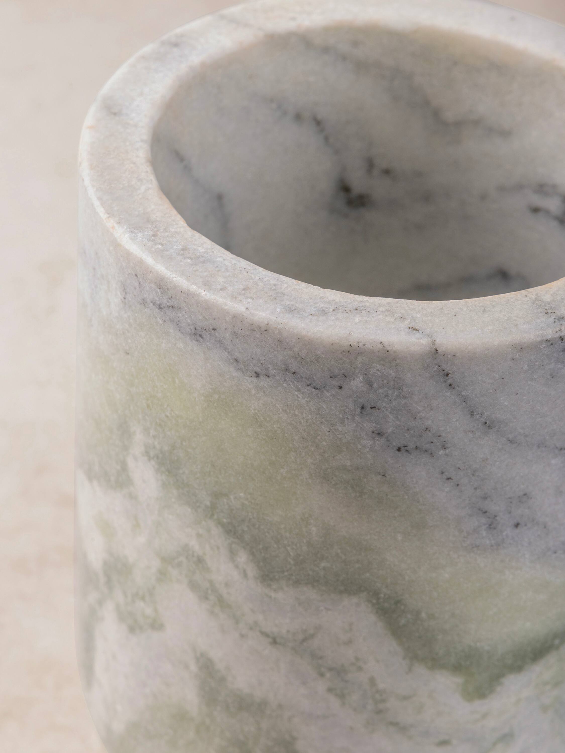 Left. GAURI KOHLI - Chamonix Wine Cooler - Green.