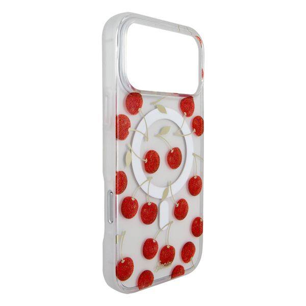 Angle. Sonix - Sonix iPhone 17 Pro Max MagSafe Phone Case - Cherry On Top - Cherry On Top.