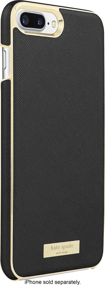 Angle. kate spade new york - Case for Apple® iPhone® 7 Plus - Black.