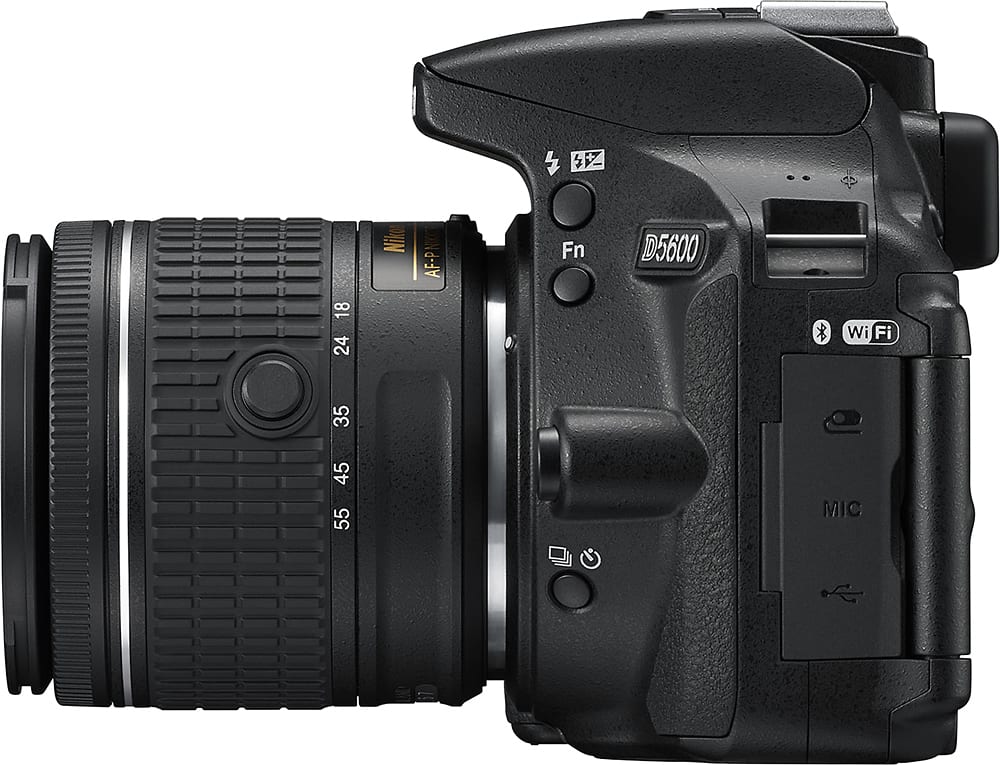 Nikon D5600 24.2 MP DSLR Camera with Nikon AF-P DX NIKKOR 18-55mm  f/3.5-5.6G VR Lens and Nikon AF-P DX NIKKOR 70-300mm f/4.5-6.3G ED Lens +  32 GB