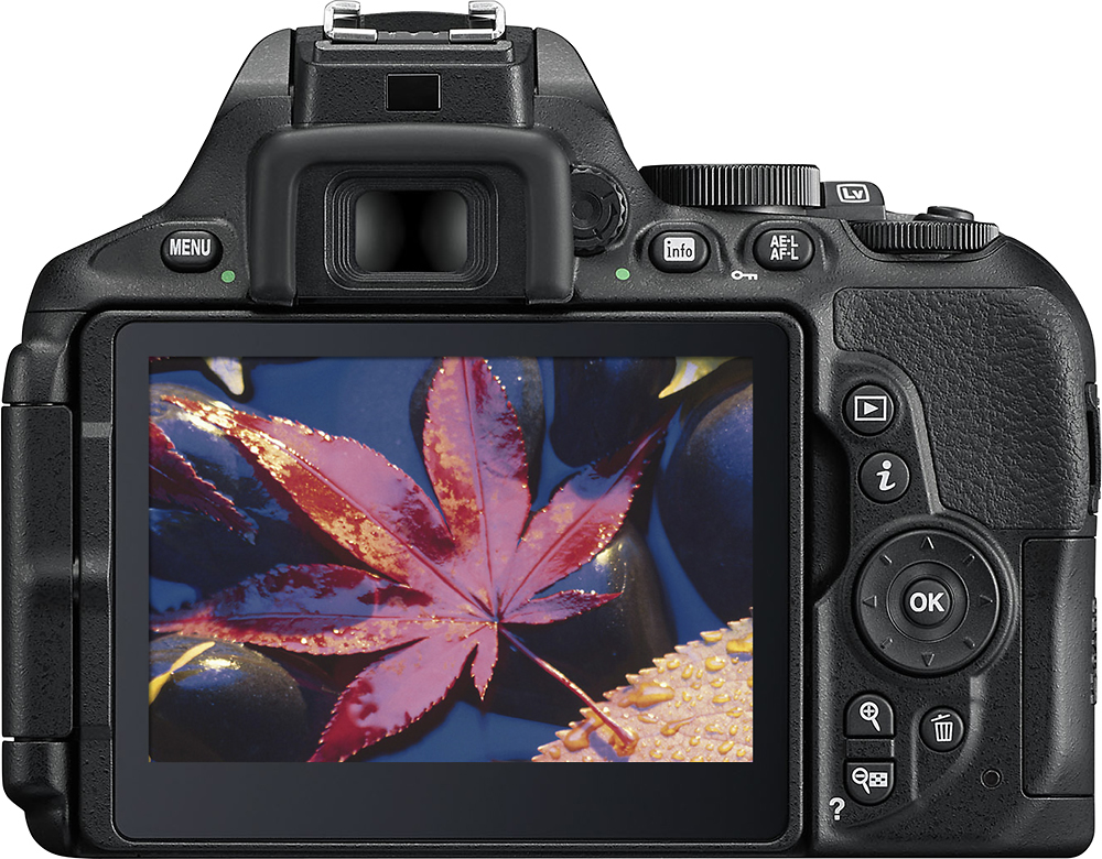 Best Buy: Nikon D5600 DSLR Video Camera with AF-S DX NIKKOR 18 