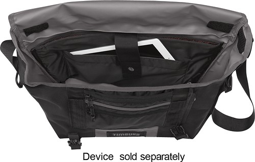 Best Buy: Timbuk2 D-Lux Messenger Laptop Case Black/Gunmetal 157-4