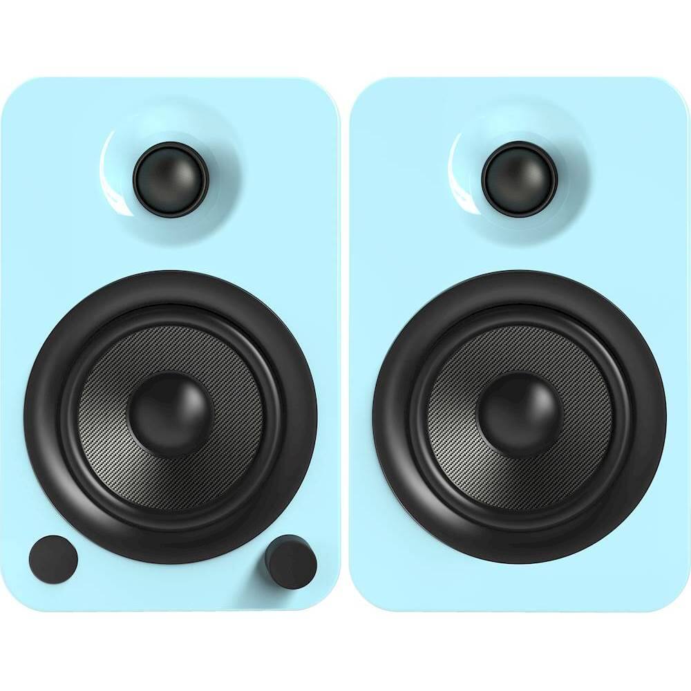 Alt View 11. Kanto - 4" Wireless 2-Way Bookshelf Speakers (Pair) - Gloss Teal.