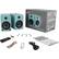 Alt View 14. Kanto - 4" Wireless 2-Way Bookshelf Speakers (Pair) - Gloss Teal.