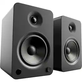 Kanto - 5-1/4" Powered Wireless 2-Way Bookshelf Speakers (Pair) - Matte Black
