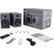 Alt View 12. Kanto - 4" Wireless 2-Way Bookshelf Speakers (Pair) - Matte Gray.