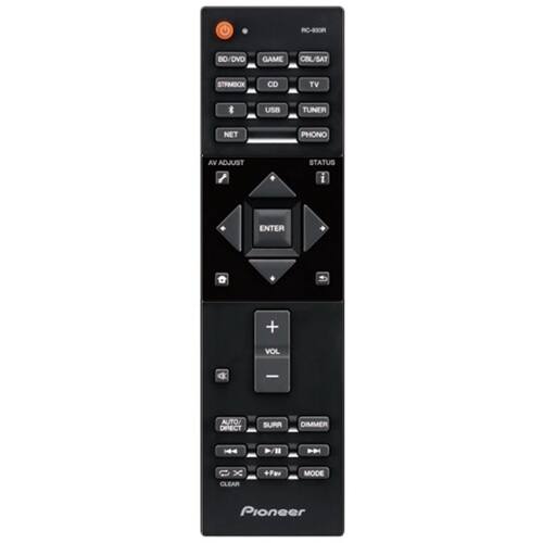 Alt View 11. Pioneer - 5.1-Ch. Network-Ready 4K Ultra HD and 3D Pass-Through HDR Compatible A/V Home Theater Receiver - Black.