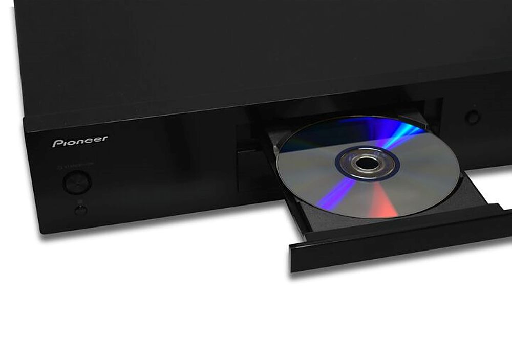 Left View: Pioneer - Compact Single Disc Player - Black