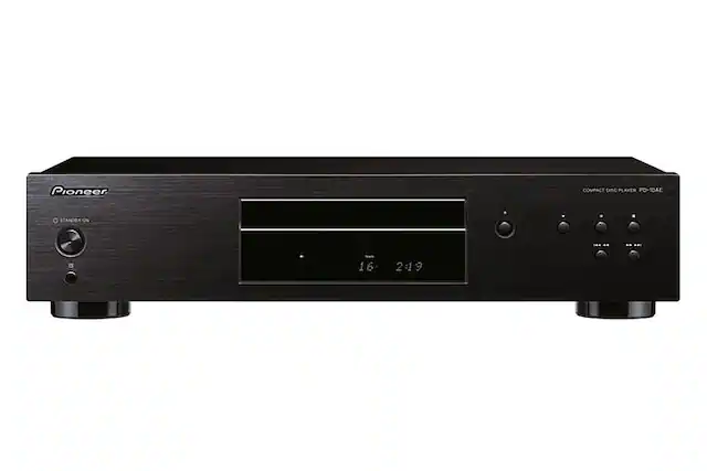 Front. Pioneer - Compact Single Disc Player - Black.