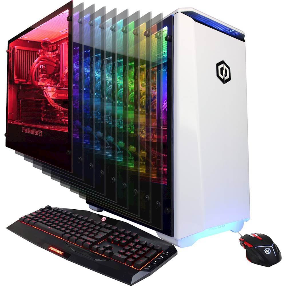 Best Buy: CyberPowerPC Gamer Panzer Desktop Intel Core i7-7700K 