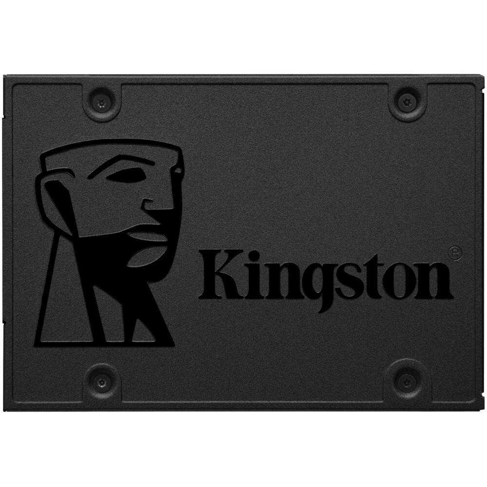 Front. Kingston - A400 240GB Internal SSD SATA - Black.