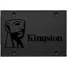 Front. Kingston - A400 480GB Internal SSD SATA - Black.