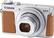 Front. Canon - PowerShot G9 X Mark II 20.1-Megapixel Digital Camera - Silver.
