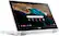 Alt View 1. Acer - R 11 2-in-1 11.6" Touch-Screen Chromebook - Intel Celeron - 4GB Memory - 32GB eMMC Flash Memory - White.