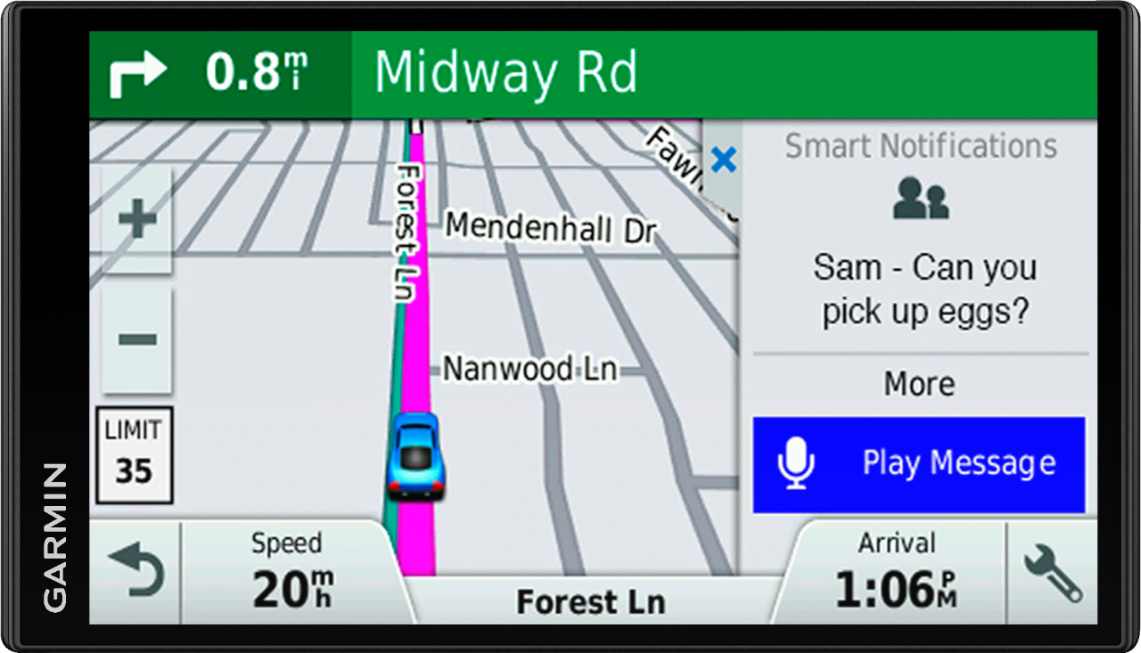 Best Buy: Garmin DriveSmart 61 6.95" GPS with Built-In Bluetooth Black