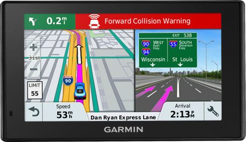 Garmin - DriveAssist 51 LMT-S 5 GPS with Built-In Camera and Bluetooth - Black was $299.99 now $236.99 (21.0% off)