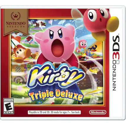 Front. Nintendo - Kirby: Triple Deluxe. - E (Everyone)